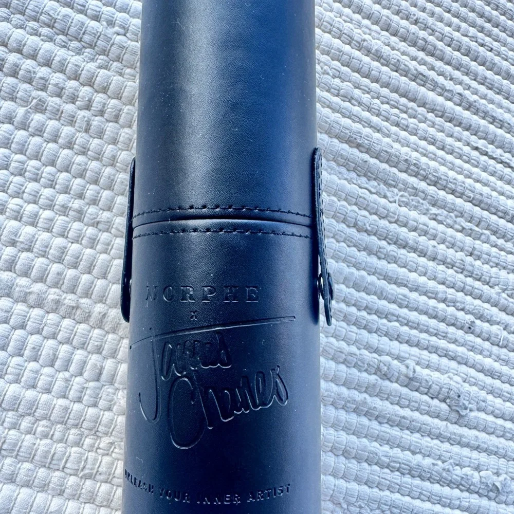 Morphe x James Charles Eye Brush Set w/ Canister Limited Edition NWT